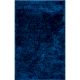 Modern Navy Blue Shaggy Rug